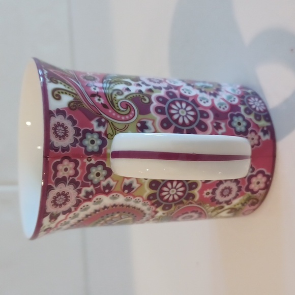 2 FOR $20 Vera Bradley Barnes & Noble VERY BERRY PAISLEY Ceramic Mug - Picture 4 of 9